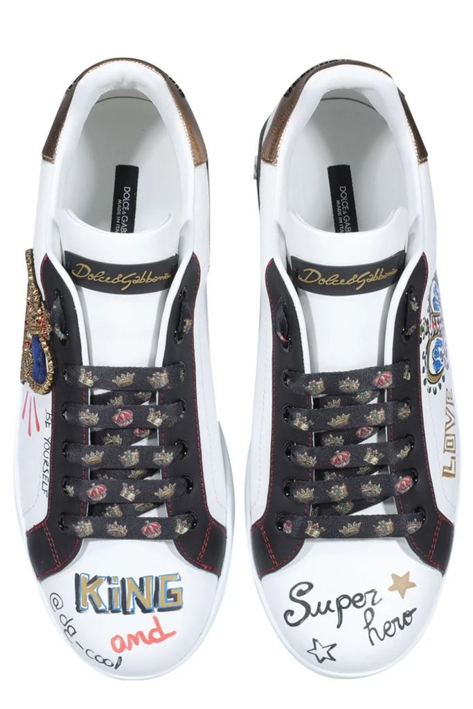 Dolce 
Gabbana Dolce 
Gabbana Portofino Printed Sneakers 7