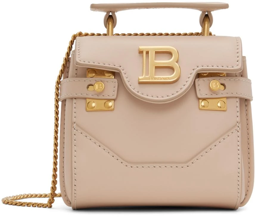 Balmain Pink Mini B-Buzz Bag 1