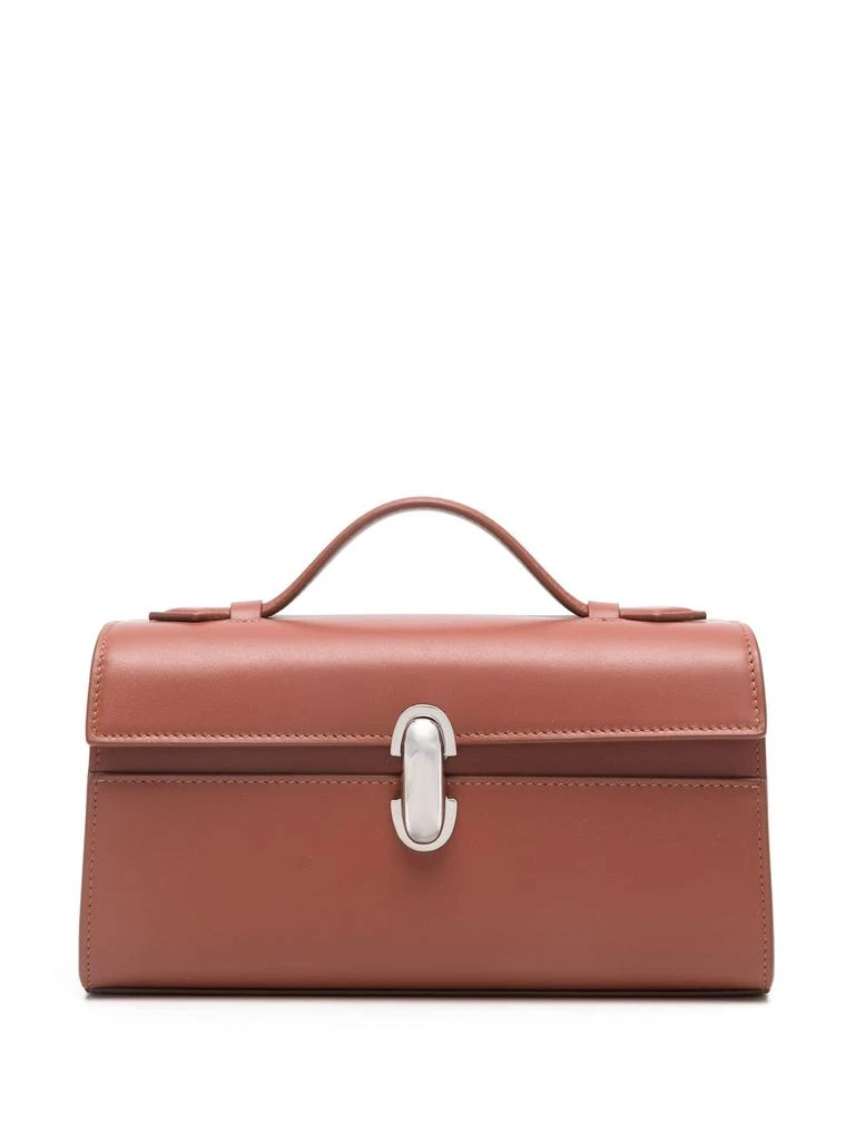 SAVETTE Symmetry Pochette In Smooth Calf Leather 1