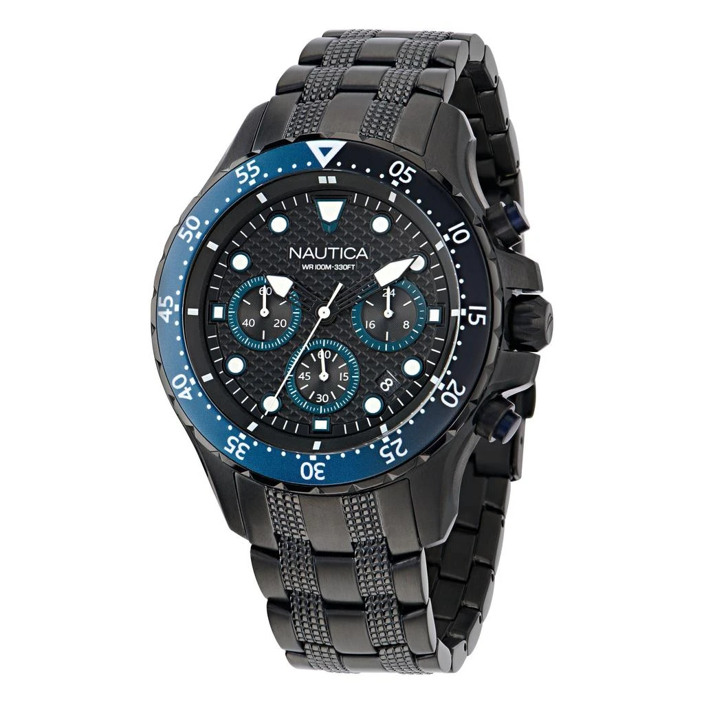Nautica Nst Chronograph Stainless Steel Watch 1