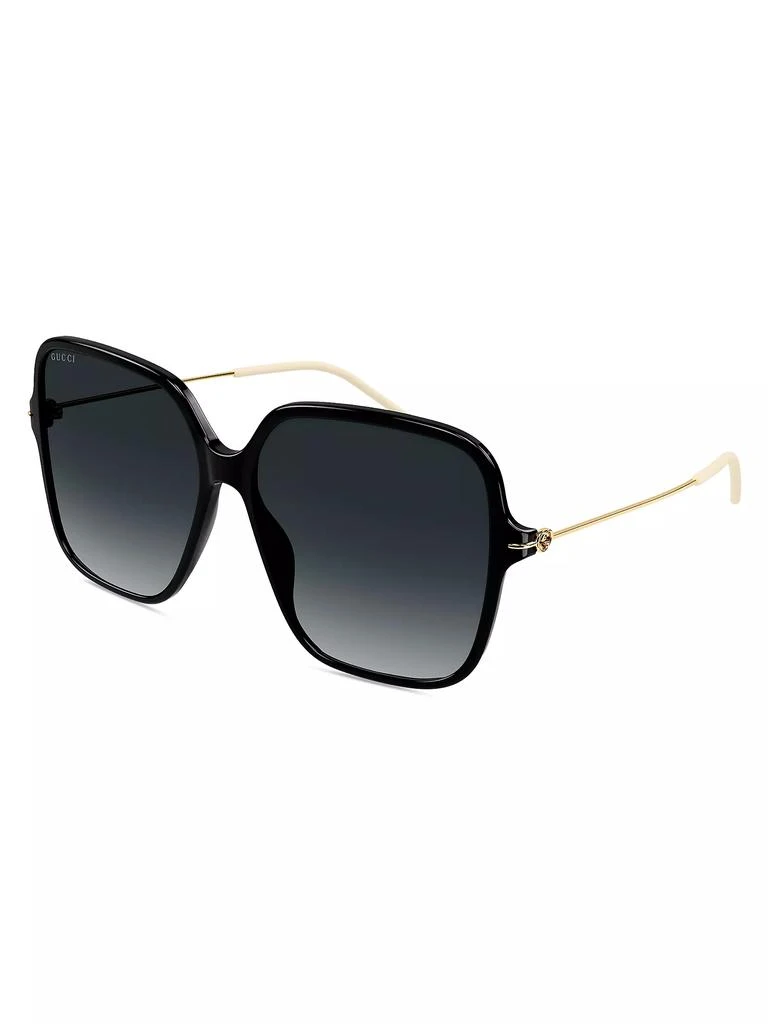 Gucci Skinny Specs 60MM Square Sunglasses 2