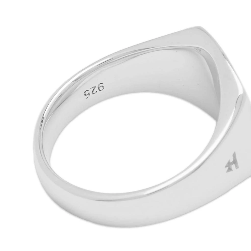 Tom Wood Tom Wood Mini Signet Cushion Ring - Fashion Accessories 