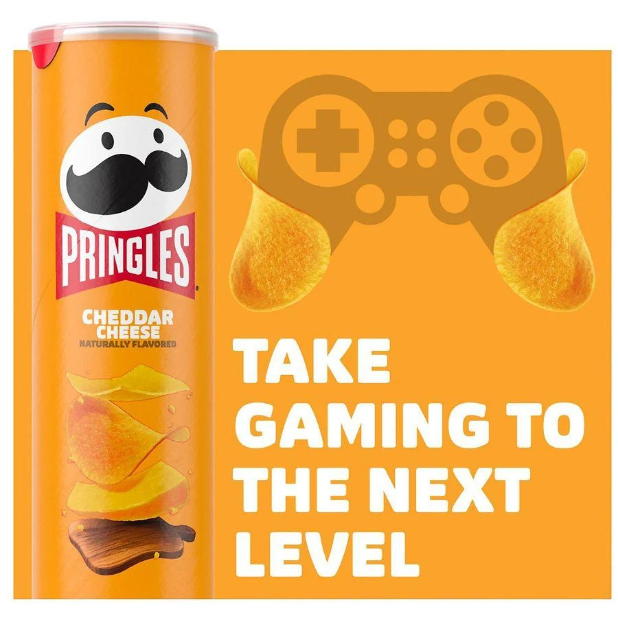 Pringles Potato Crisps Chips Cheddar Cheese 11