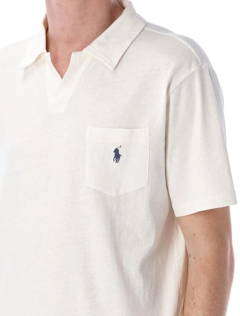 Ralph Lauren Polo Ralph Lauren Standard Fit Cotton-Linen Polo Shirt 3