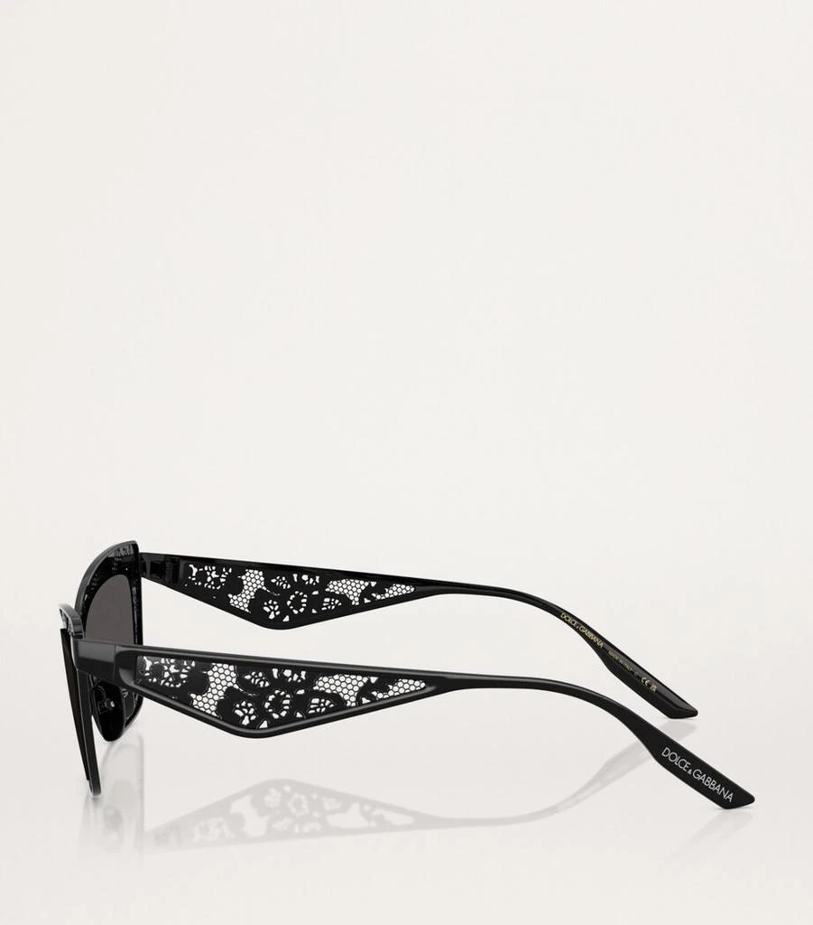 Dolce & Gabbana Steel Cat Eye Sunglasses 3