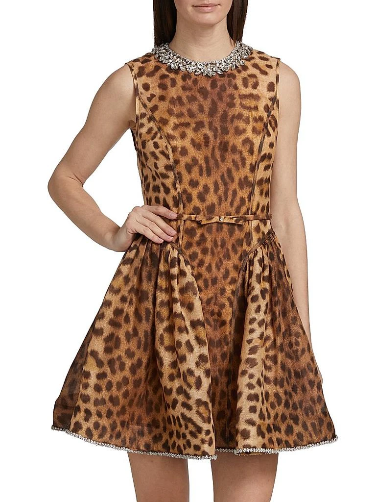 Zimmermann Crush Fit & Flare Minidress 3