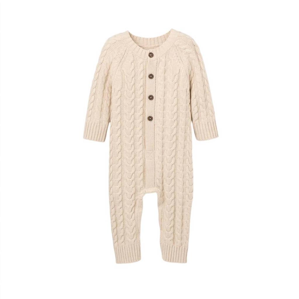 Elegant Baby Elegant Baby - Cable Jumpsuit Unisex