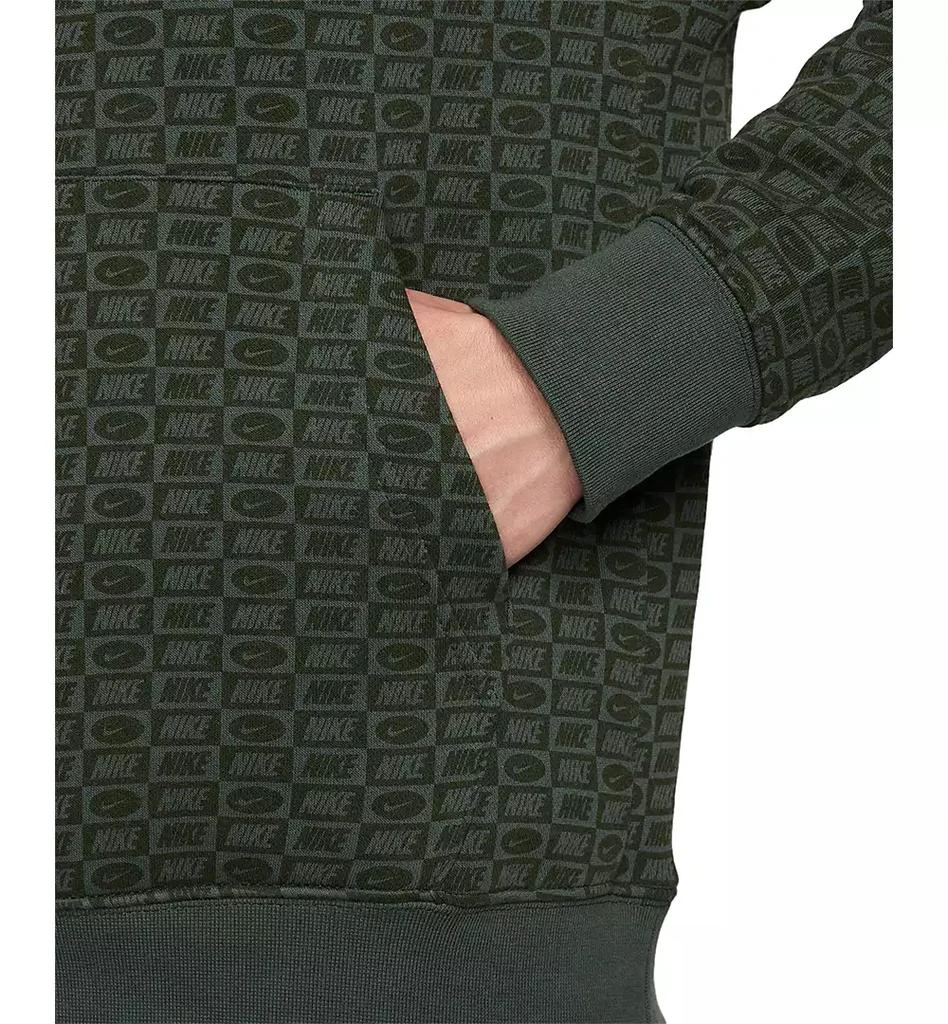 NIKE Men's Sportswear Club Fleece All-Over Print Pullover Hoodie 4