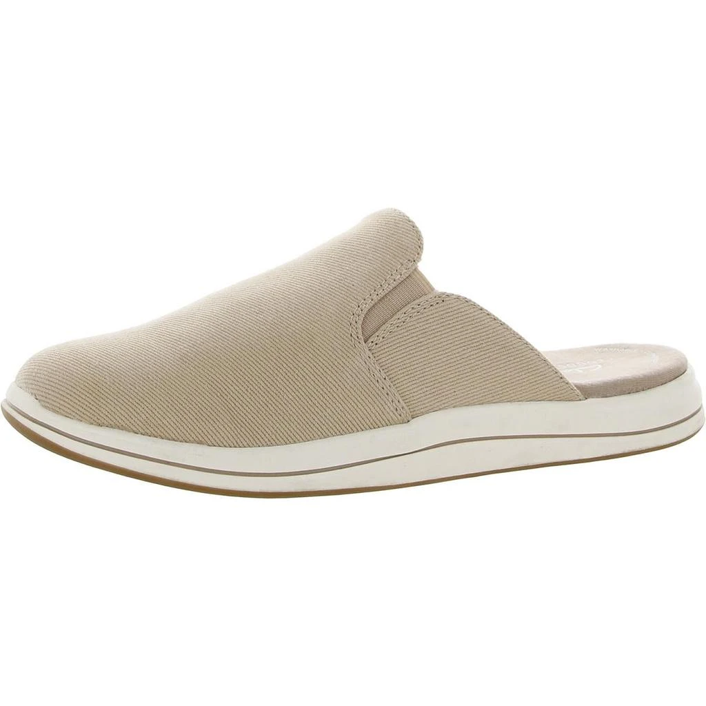 Clarks Breeze Shore Womens Embroidered Canvas Mules 4