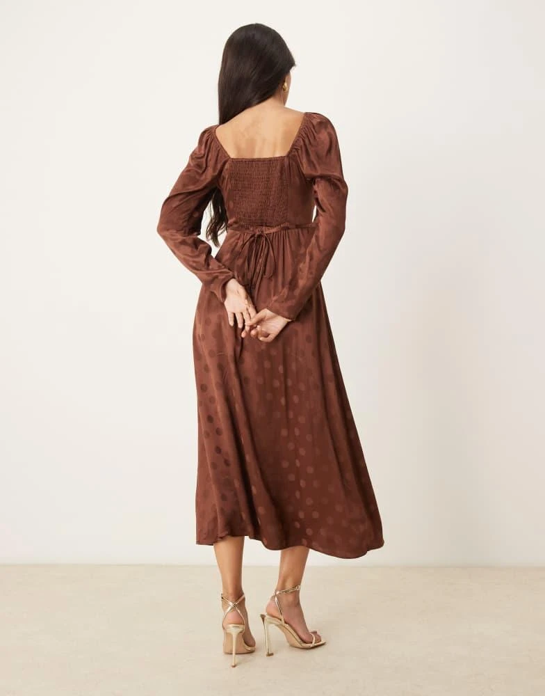 Shop Nobody's Child Abbey satin square neck maxi dress in brown on Sale at BeyondStyle Get 74% Off Nobody's Child Abbey satin square neck maxi dress in brown with Limited-Time Flash Shop Nobody's Child Abbey satin square neck maxi dress in brown on Sale at BeyondStyle Get 74% Off Nobody's Child Abbey satin square neck maxi dress in brown with Limited-Time Flash