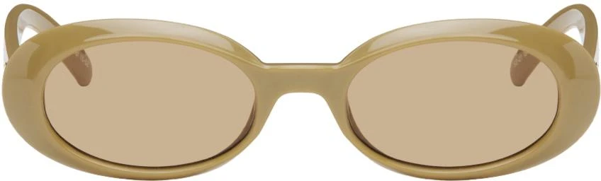 Le Specs Khaki 'Work It!' Sunglasses 1