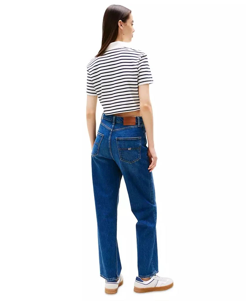Tommy Jeans Women
s Layla High-Rise Slim Straight Jeans 2