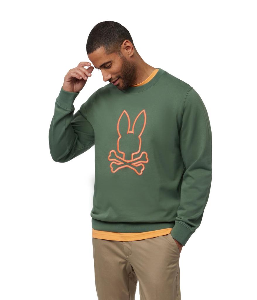 Psycho Bunny Floyd Micro French Terry Sweatshirt