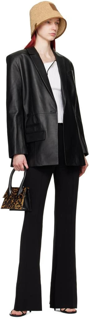 Jacquemus Black Les Sculptures 'Le pantalon Apollo' Trousers 4