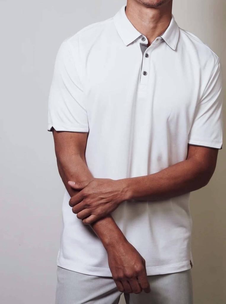 Fundamental Coast Country Club Polo Shirt In White