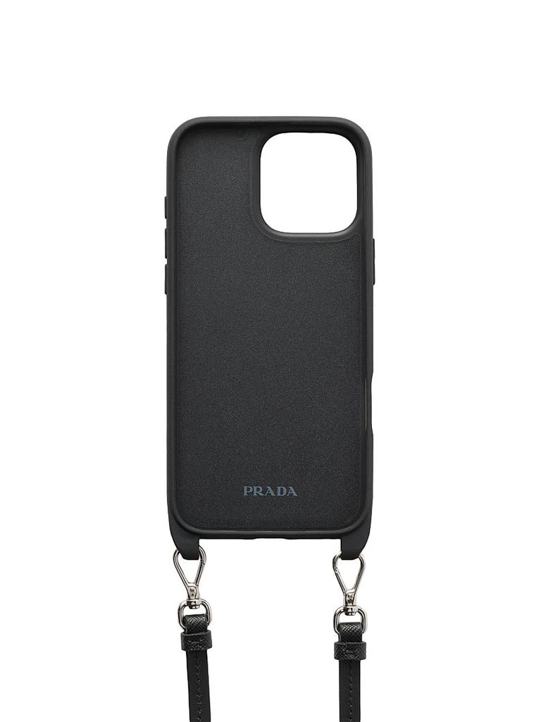 Prada Saffiano Leather Case for iPhone 16 Pro Max 2