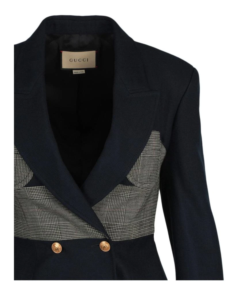 Gucci Double Breasted Corset Blazer 3