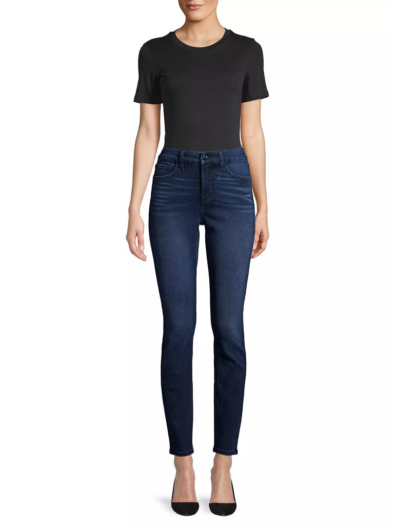 Jen7 Classic High-Rise Sculpting Skinny Jeans