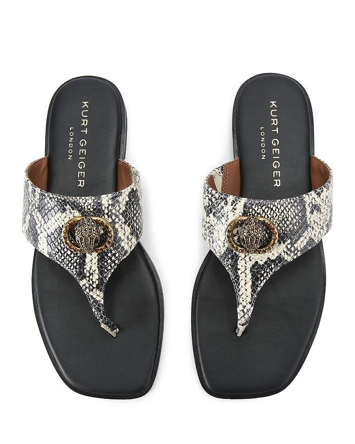 Kurt Geiger Women's Chelsea T Bar Thong Sandals 3