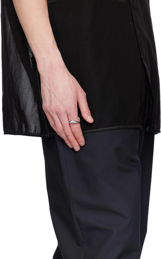 Jil Sander Silver Sculptural Ring 2