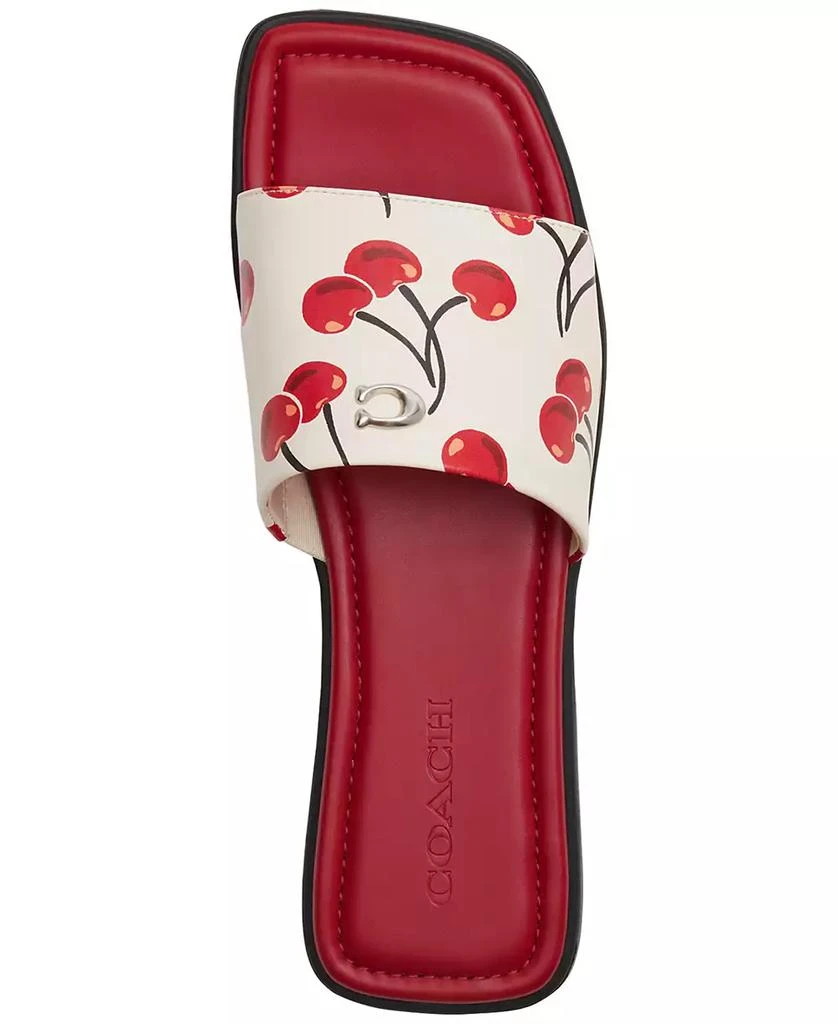 Coach Women's Florence Cherry Print Sandals 4