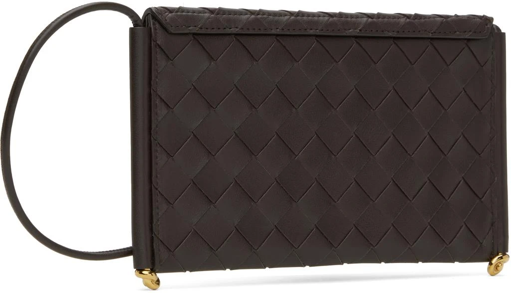 Bottega Veneta Brown Solstice Horizontal Phone Bag 3
