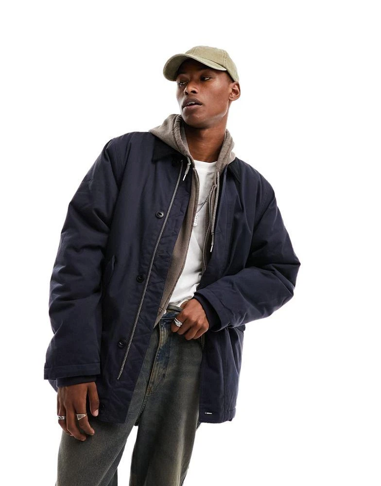 Carhartt WIP Carhartt WIP declan jacket in navy 4