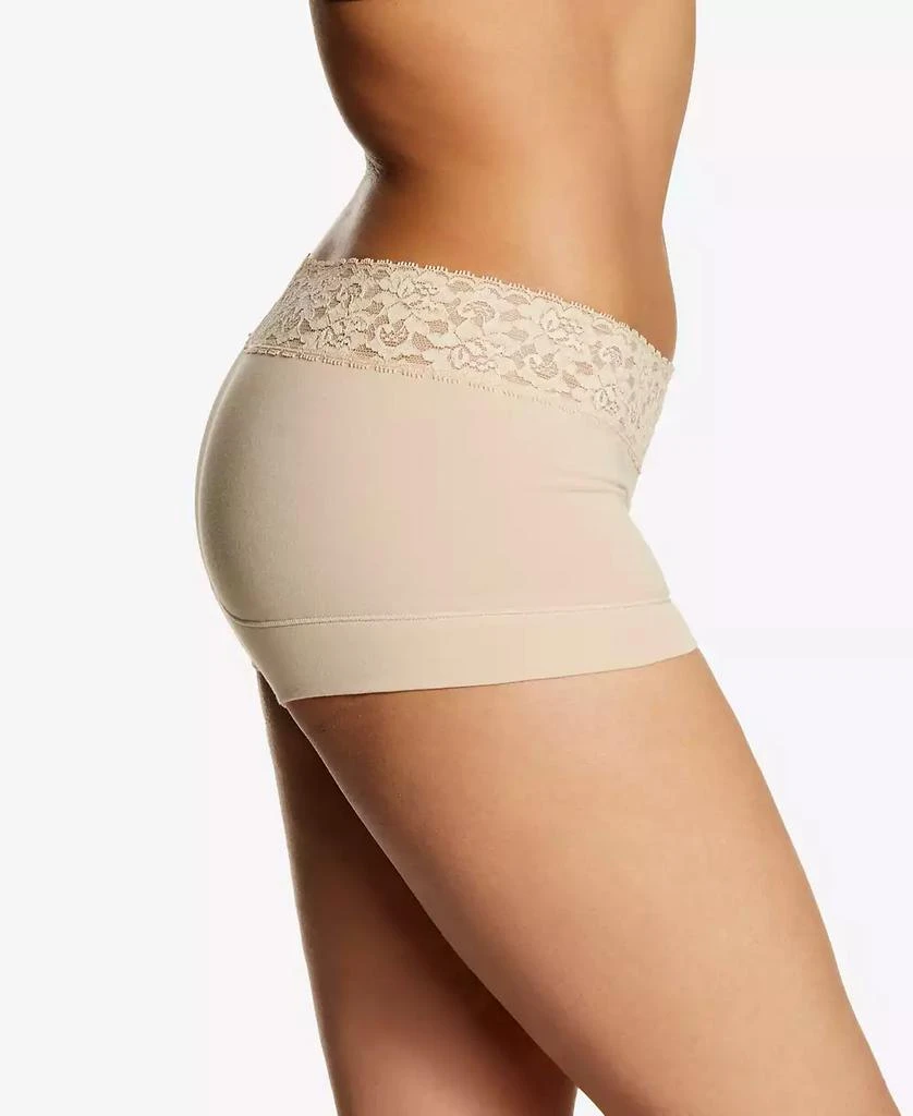 Maidenform Cotton Dream Lace Boyshort Underwear 40859 2