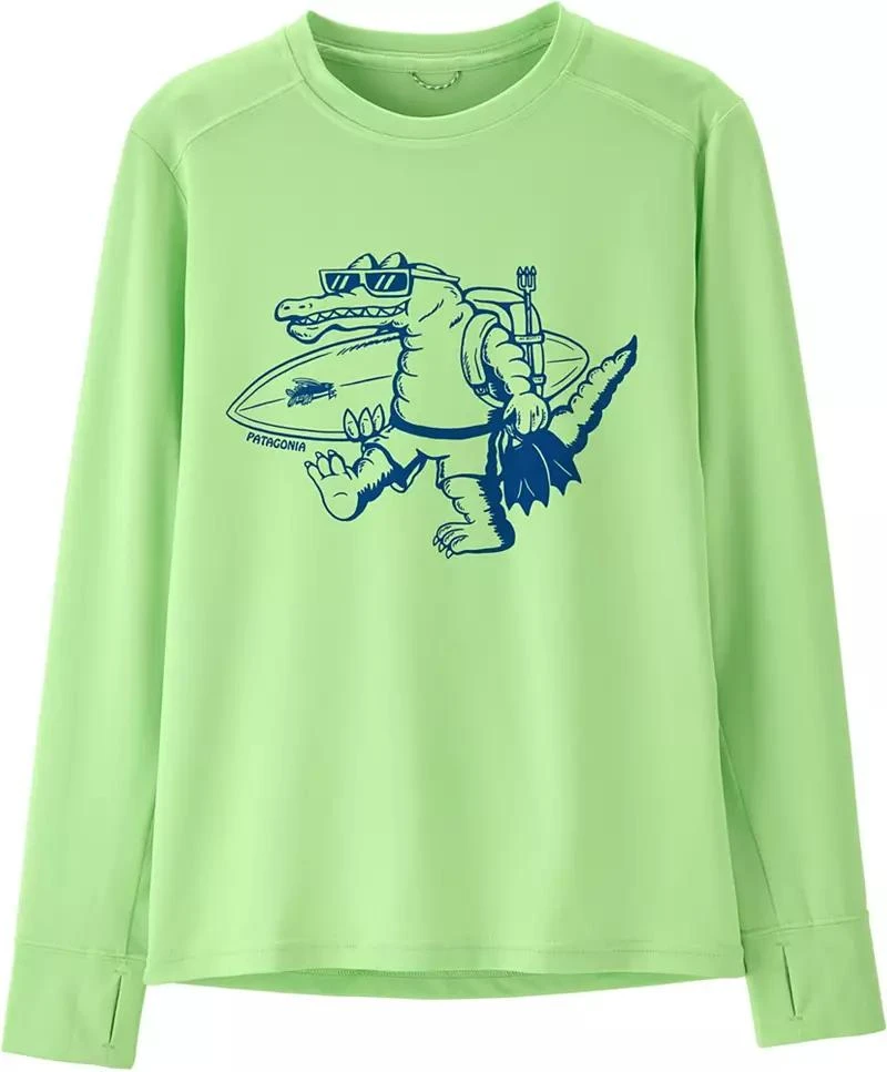 Patagonia Patagonia Boys' Capilene Cool Silkweight Long Sleeve Shirt 1