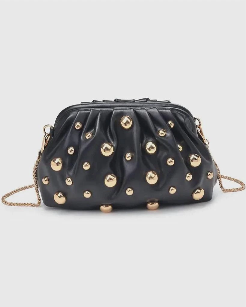 Urban Expressions Urban Expressions - Women's Carey Studded Clutch Bag 1