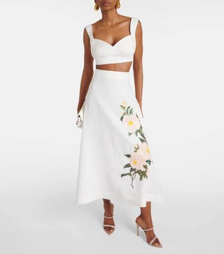 Natura linen bra top  On Sale Now with Up to 32% Off | Discover Exclusive  Deals & Savings at BeyondStyle  Authentic Zimmermann tops|m|sleeveless  tops|w|e|zimmermann|designers|n|o|women|clothing with Limited-Time  Discounts, Free Shipping, and