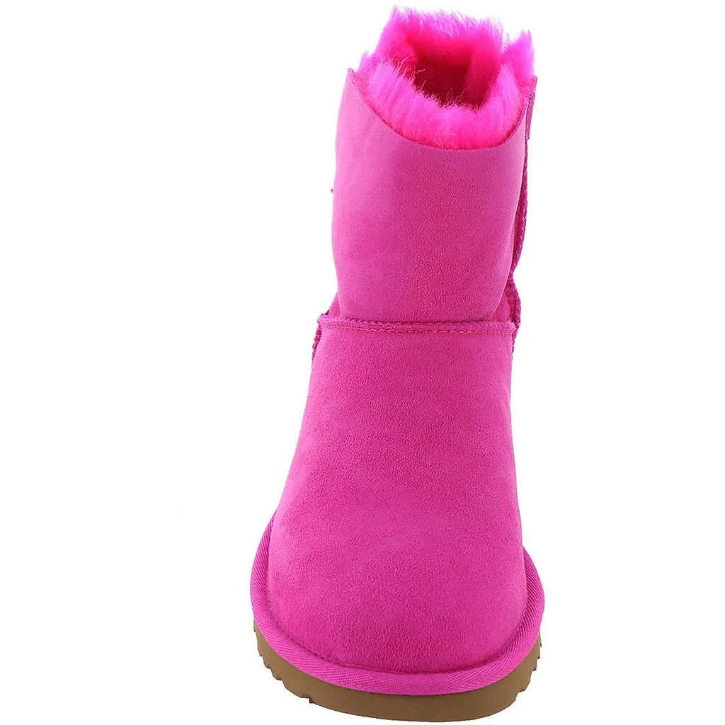 UGG Mini Bailey Bow II Womens Suede Shearling Winter Boots 2