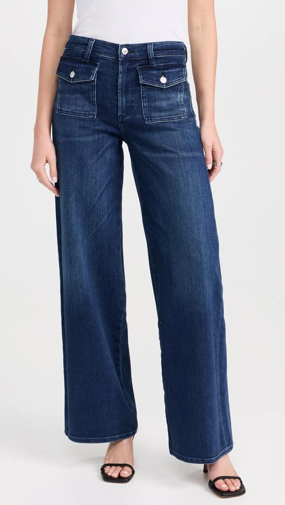 Citizens of Humanity Raven Patch Pocket Wide Leg Jeans 1