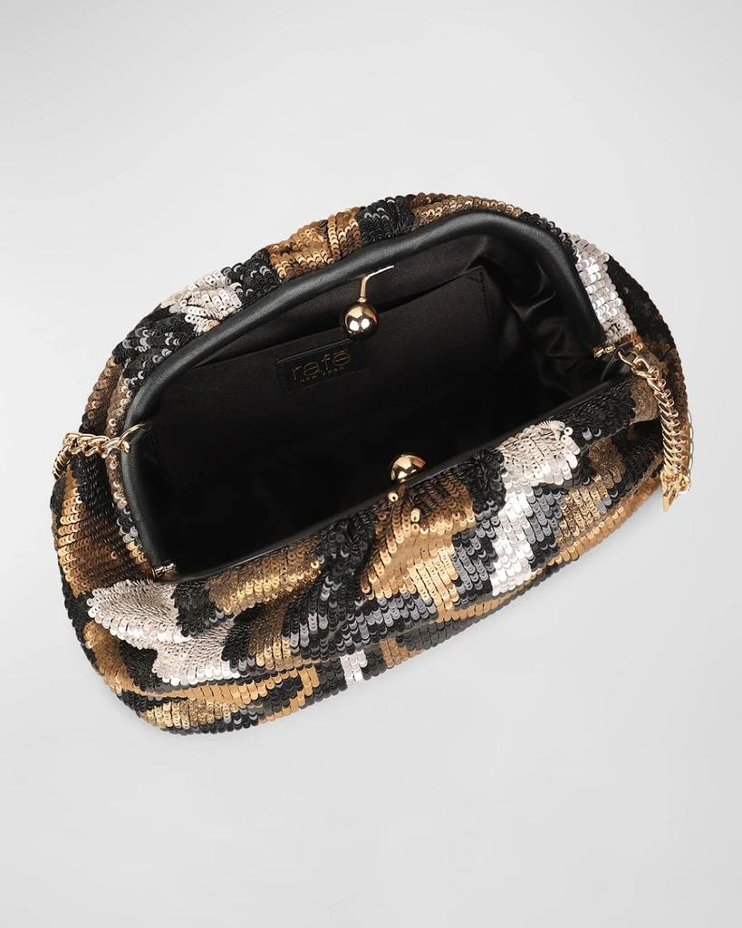 Rafe Aya Sequined Frame Clutch 3