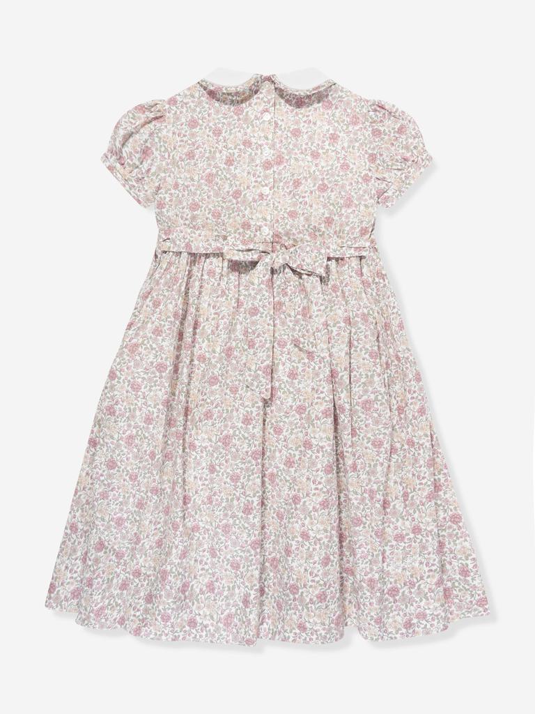 Sarah Louise Sarah Louise Girls Floral Cotton Dress in Multicolour