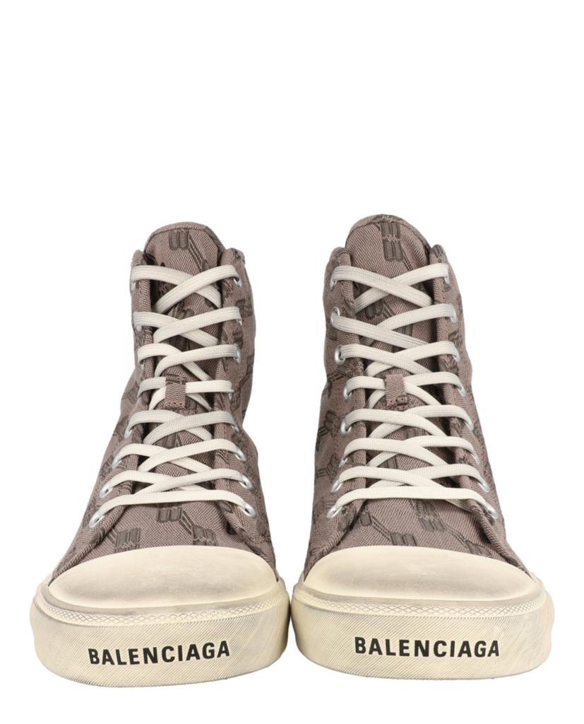 Shop Paris BB Monogram High-Top Sneakers on Sale at BeyondStyle