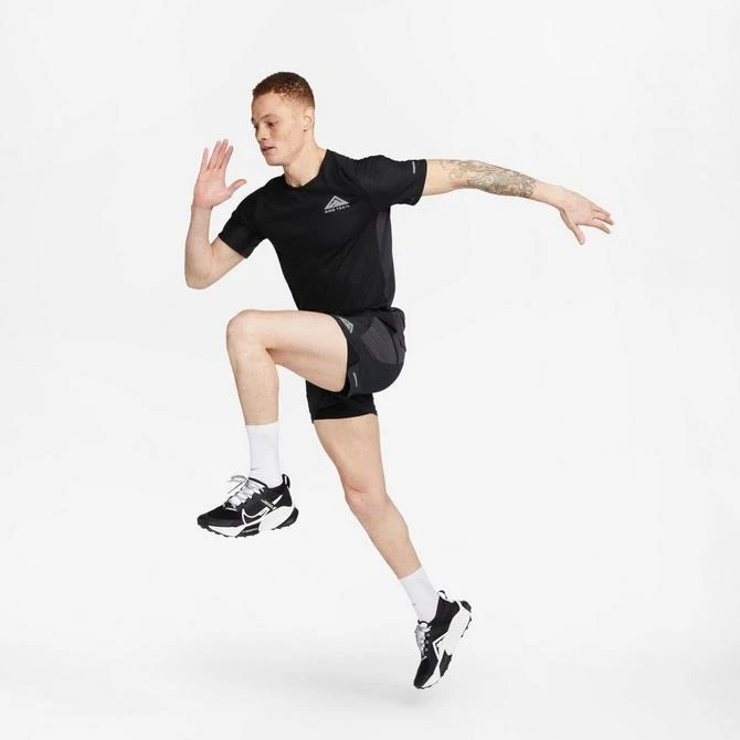 NIKE Men's Nike Trail Solar Chase Dri-FIT Short-Sleeve Running Top 2