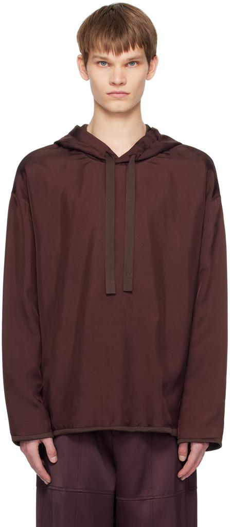 Hoodie With Spacious Hood And Ribbed Details – On Sale Now
