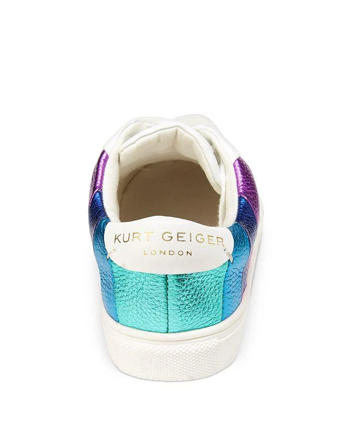 Kurt Geiger Girls' Mini Lane Stripe Low Top Sneakers - Toddler, Little Kid, Big Kid 3