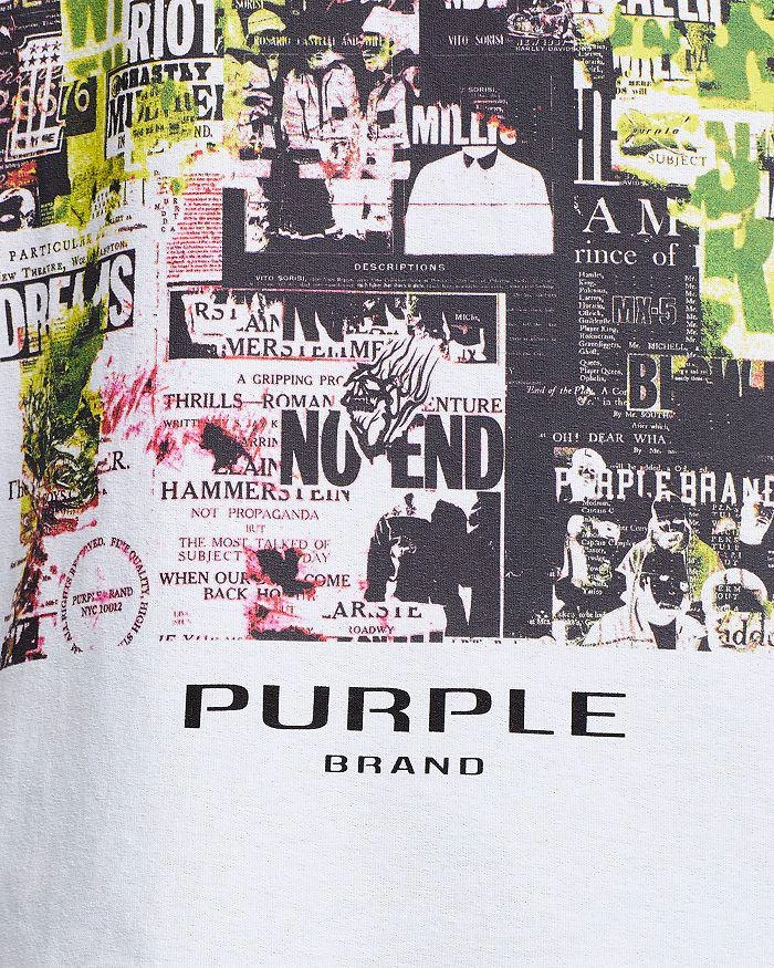 Purple Brand Textured Graphic Tee 6