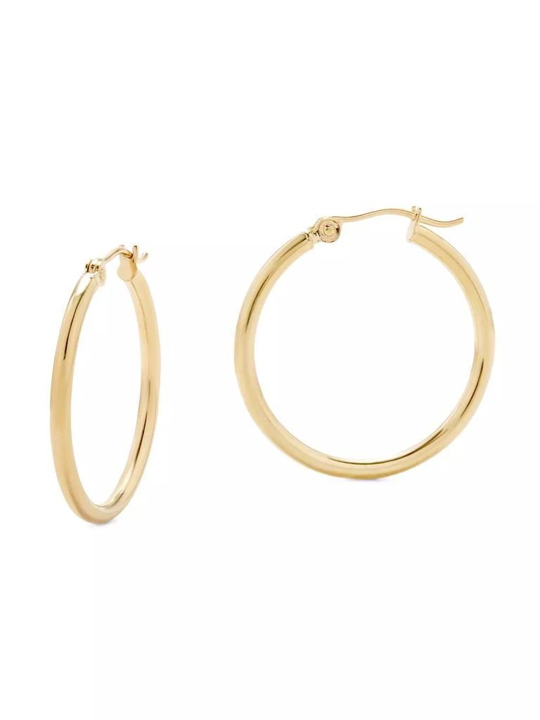 brook & york Hayley 14K Yellow Gold Large Hoop Earrings 1