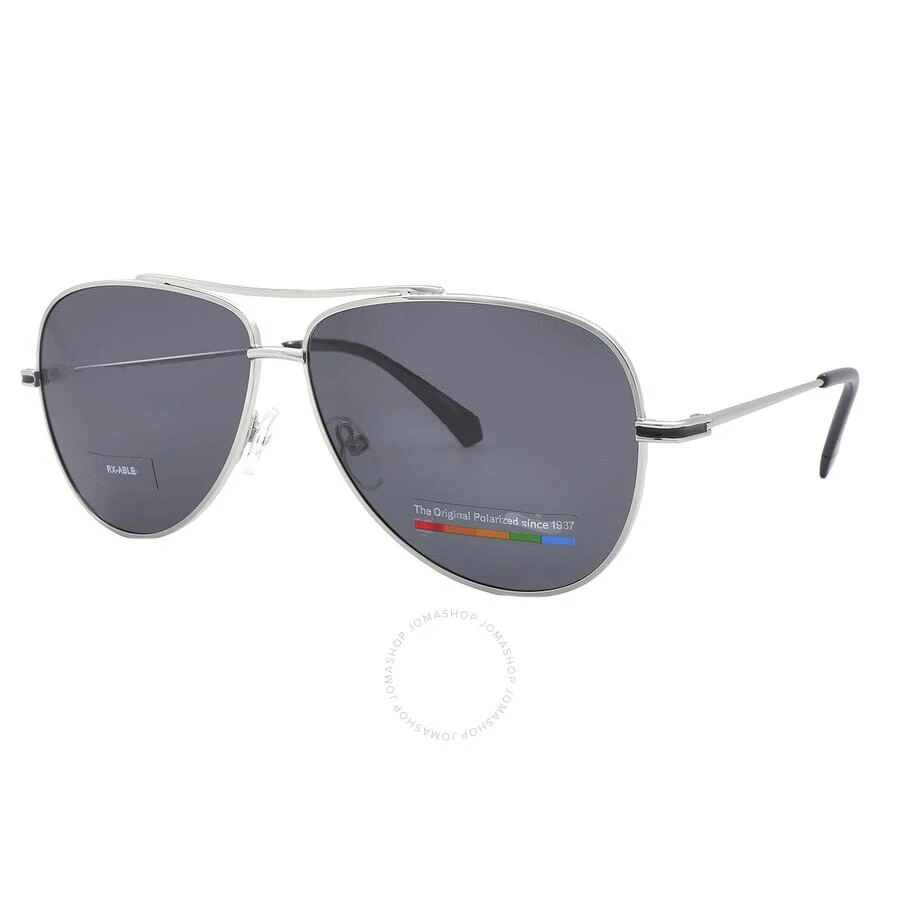 Polaroid Polarized Grey Pilot Unisex Sunglasses PLD 6106/S/X 0010/M9 59 3