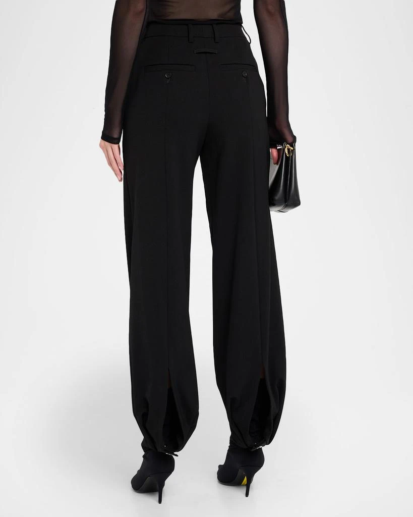 Jean Paul Gaultier Straight-Leg Stirrup Tailored Pants 3
