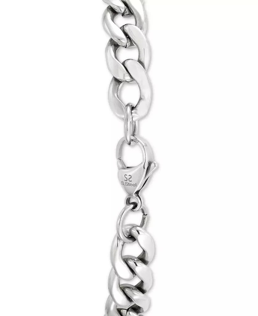 LEGACY for MEN by Simone I. Smith Curb Chain Bracelet in Stainless Steel 2