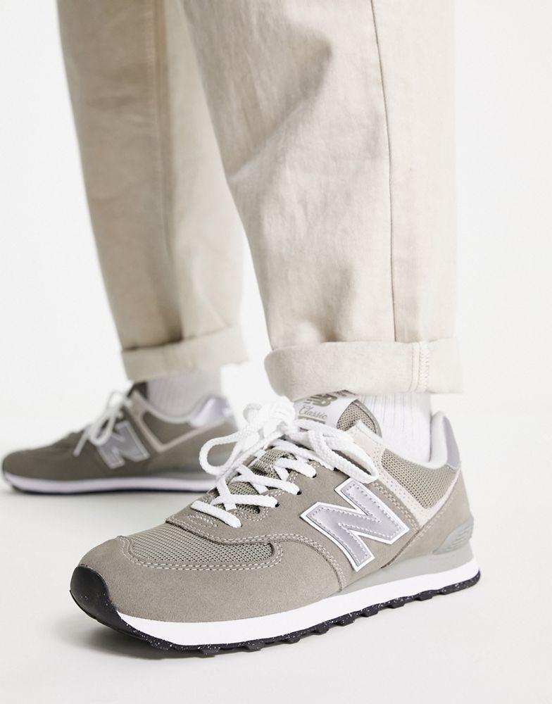New Balance New Balance 574 sneakers in grey and white