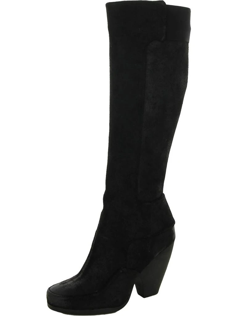 Max Studio Jasper Womens Suede Dress Knee-High Boots 1
