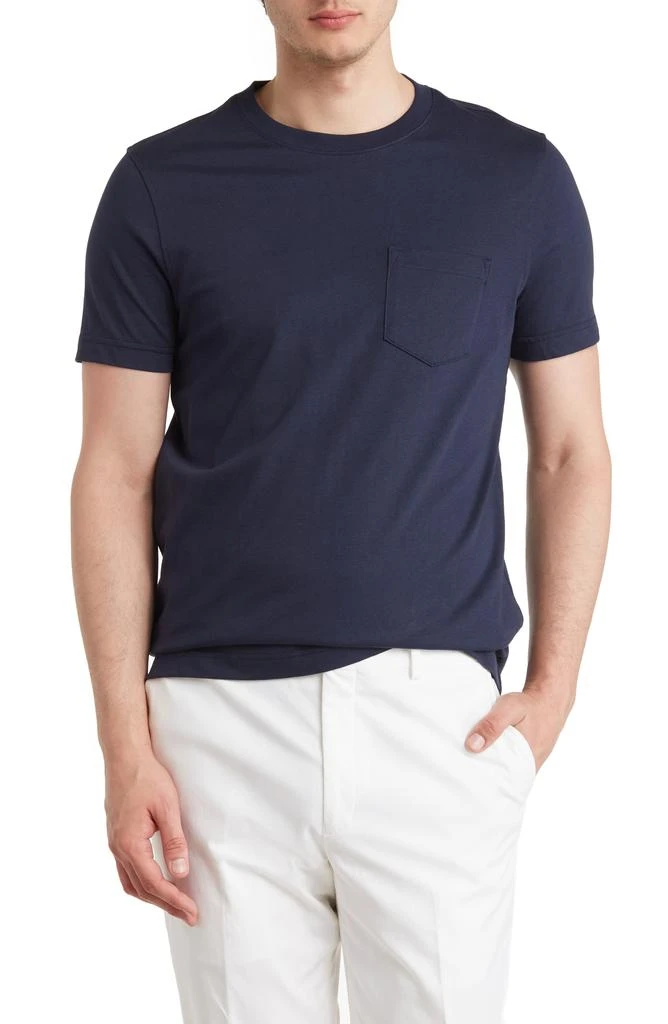 Brooks Brothers Cotton Jersey Knit Pocket T-Shirt 1