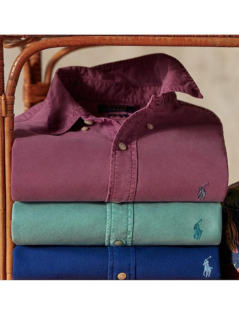 Ralph Lauren Classic-Fit Garment-Dyed Oxford Shirt 7