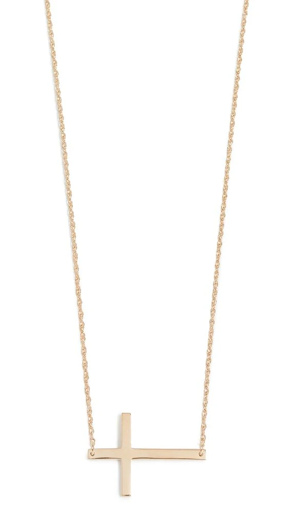 Jennifer Zeuner Horizontal Cross Necklace 5