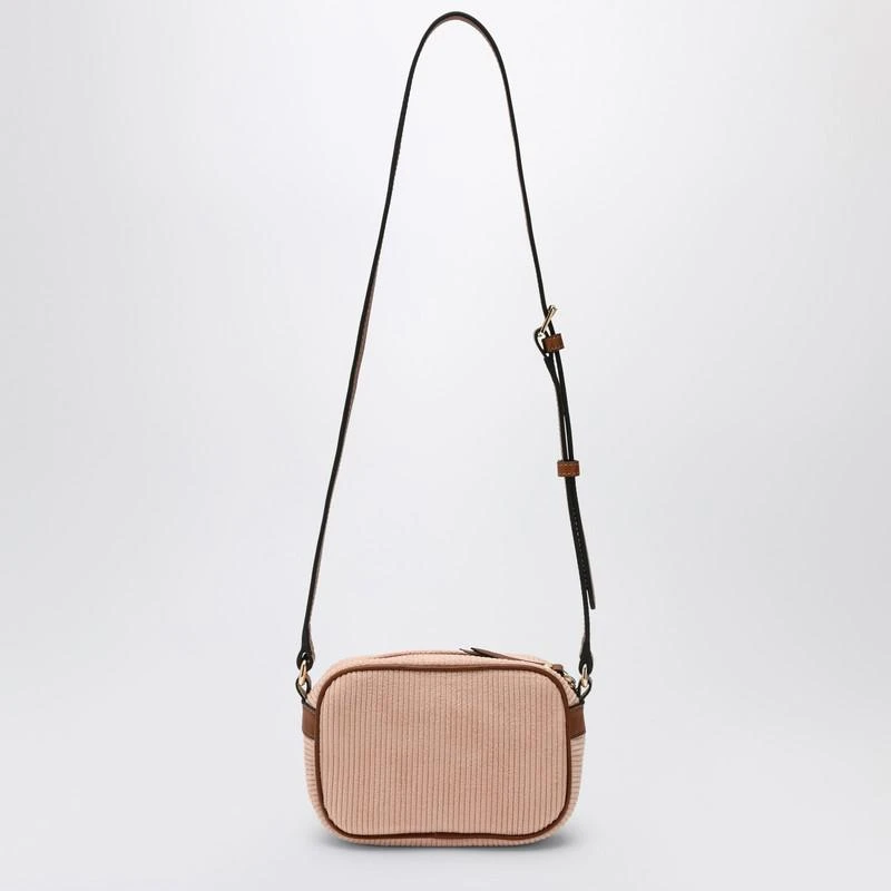 Chloé Light pink ribbed bag with logo 3